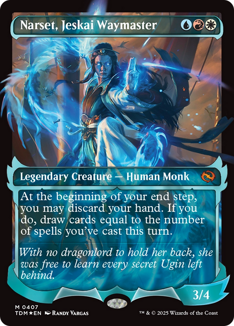 Narset, Jeskai Waymaster (Showcase) [Tarkir: Dragonstorm] | Total Play