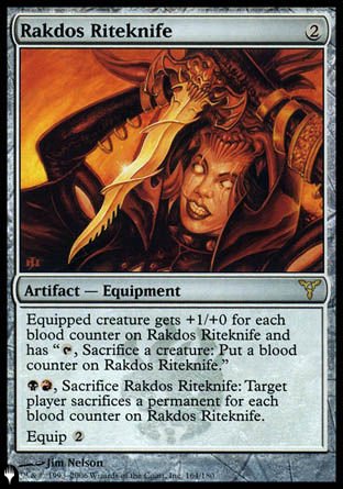 Rakdos Riteknife [The List] | Total Play