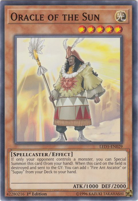 Oracle of the Sun [LED5-EN029] Common | Total Play