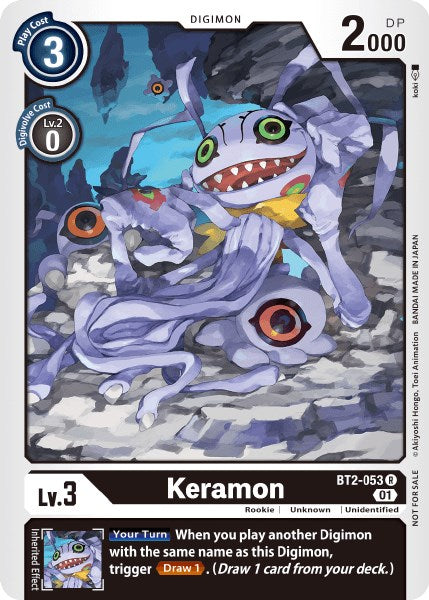 Keramon [BT2-053] (Tamer Party Vol. 3) [Release Special Booster Promos] | Total Play