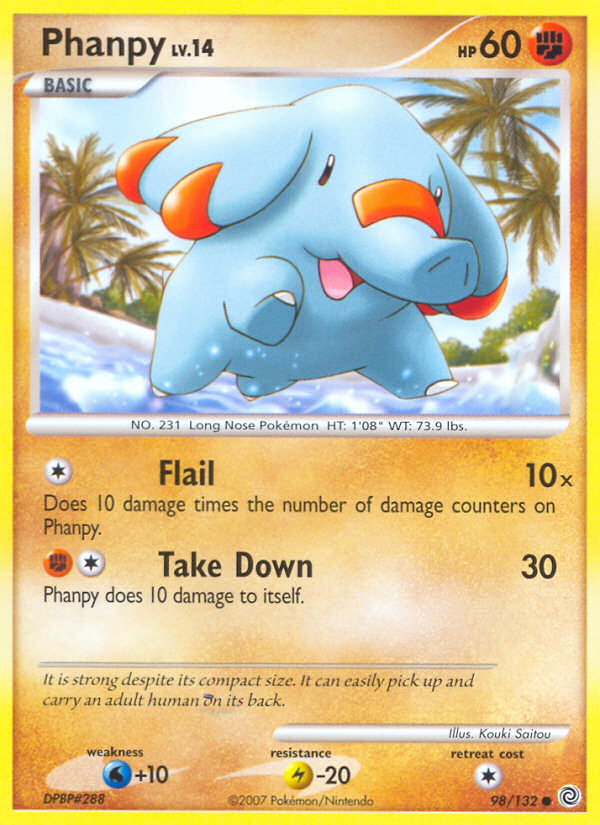 Phanpy (98/132) [Diamond & Pearl: Secret Wonders] | Total Play