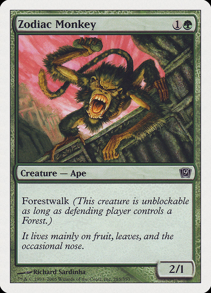 Zodiac Monkey [Ninth Edition] | Total Play