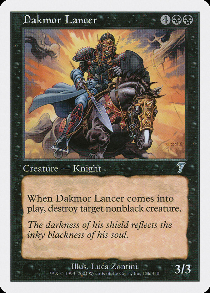Dakmor Lancer [Seventh Edition] | Total Play