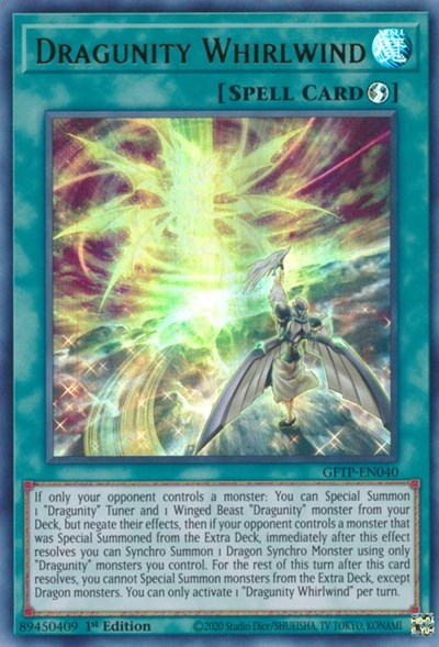 Dragunity Whirlwind [GFTP-EN040] Ultra Rare | Total Play