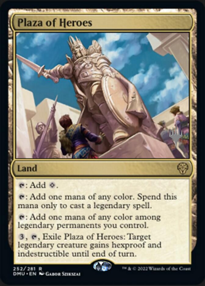 Plaza of Heroes (Promo Pack) [Dominaria United Promos] | Total Play