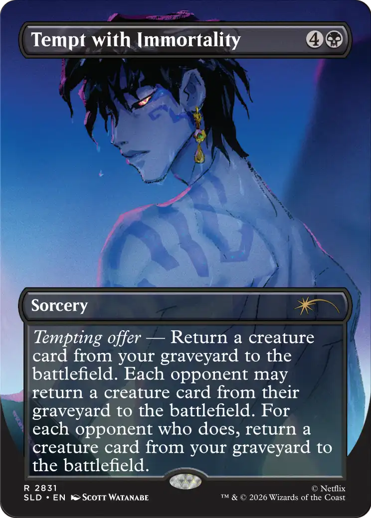 Tempt with Immortality [Secret Lair Drop Series] | Total Play