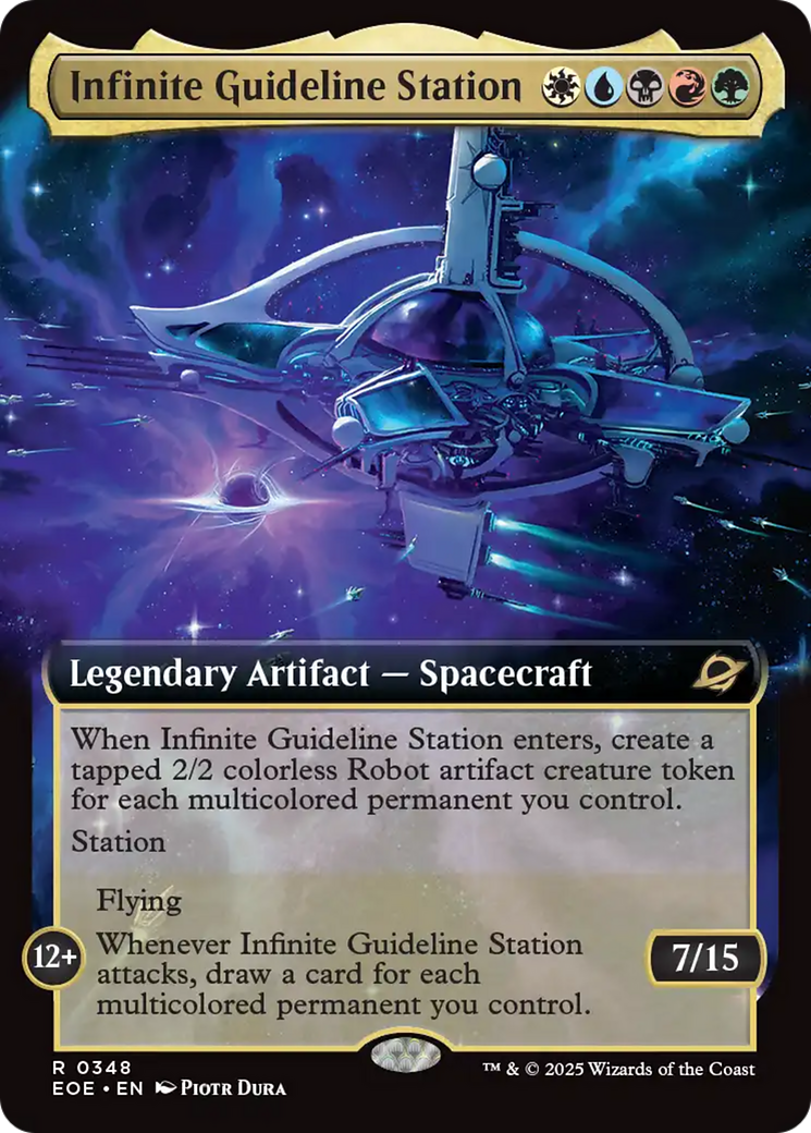 Infinite Guideline Station (Extended Art) [Edge of Eternities] | Total Play