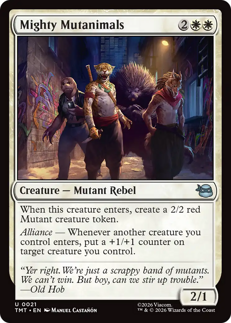 Mighty Mutanimals [Teenage Mutant Ninja Turtles] | Total Play