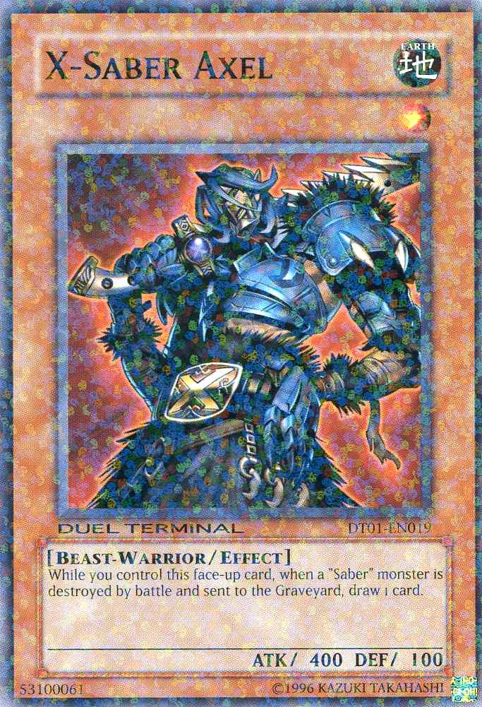 X-Saber Axel [DT01-EN019] Common | Total Play