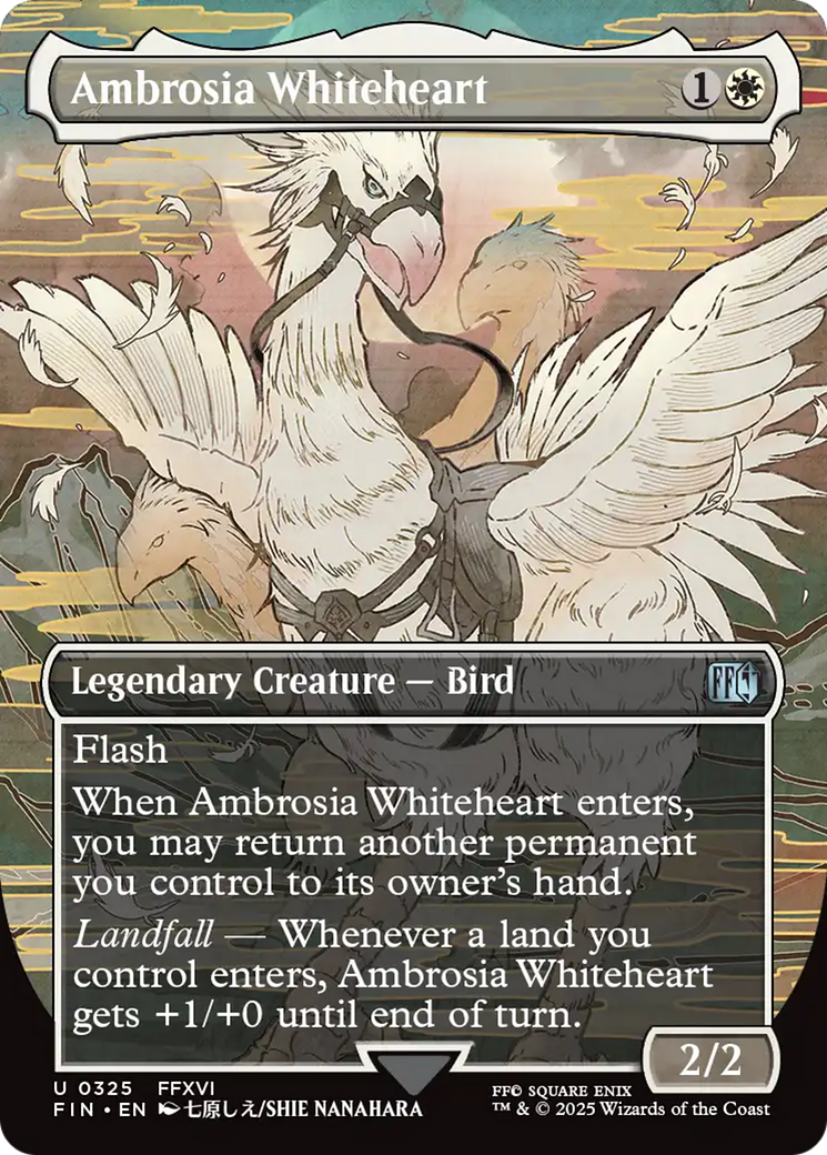 Ambrosia Whiteheart (Borderless) [FINAL FANTASY] | Total Play