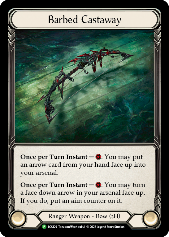 Barbed Castaway [LGS129] (Promo)  Rainbow Foil | Total Play