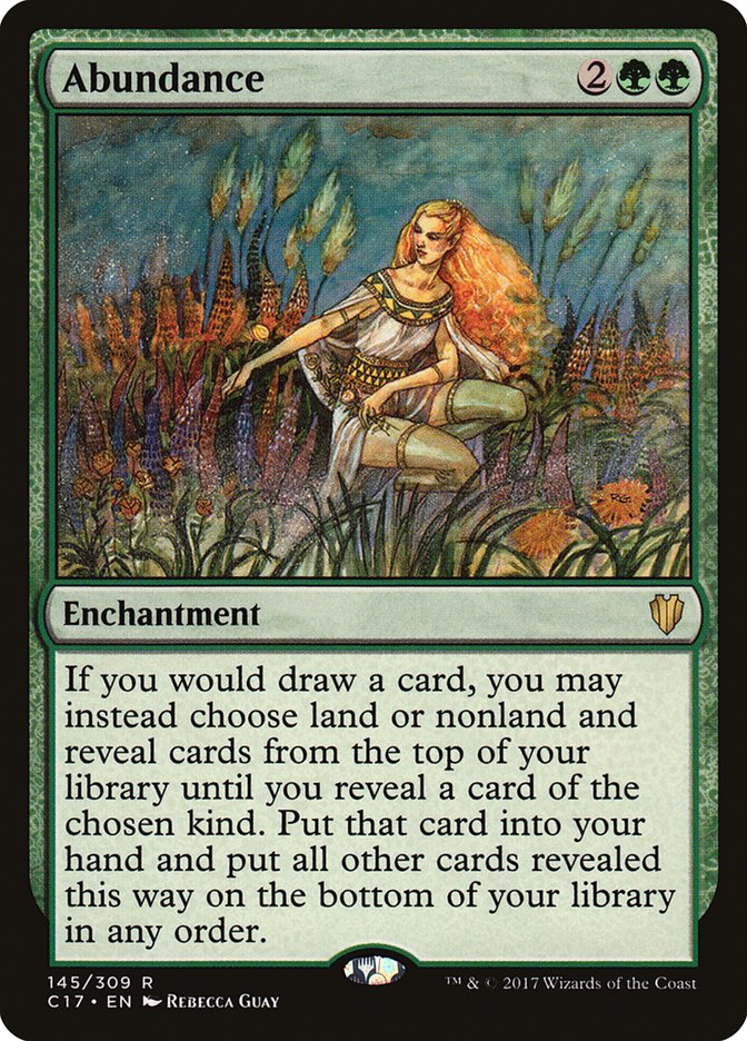 Abundance [Commander 2017] | Total Play