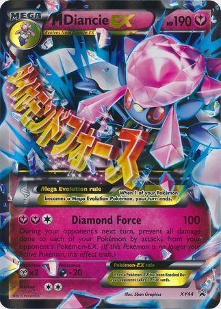 M Diancie EX (XY44) (Jumbo Card) [XY: Black Star Promos] | Total Play