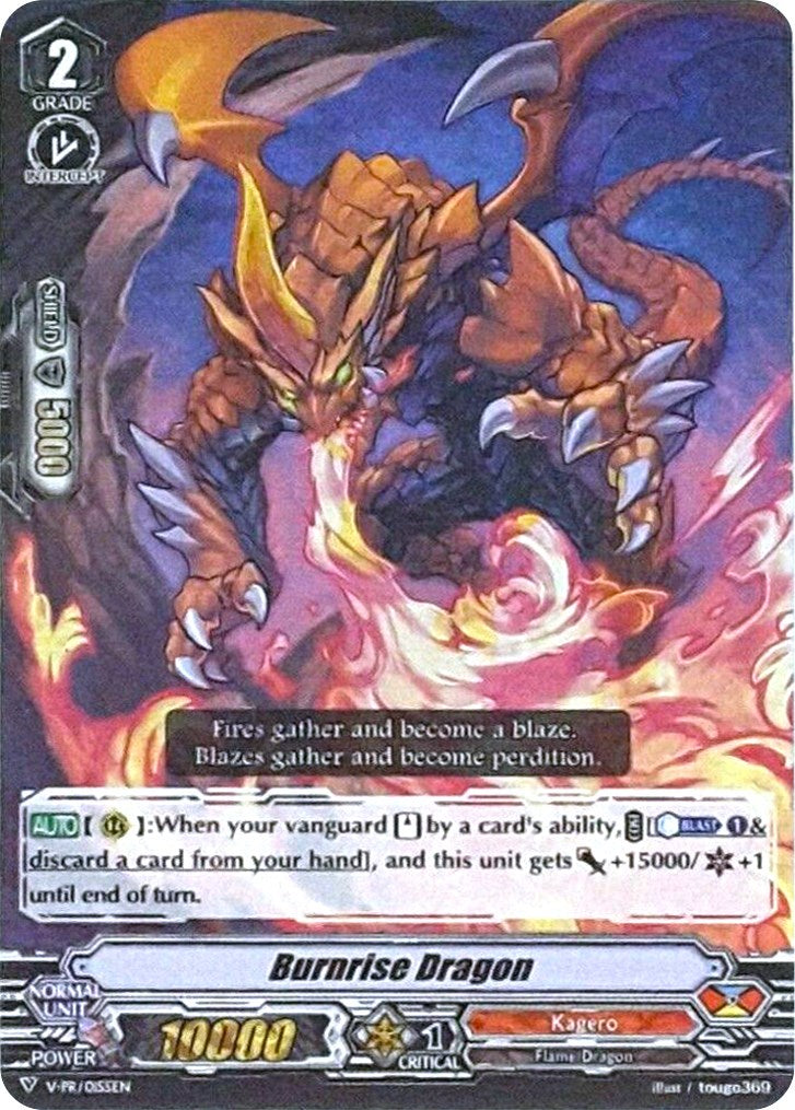 Burnrise Dragon (Parallel Foil) (V-PR/0155EN) [V Promo Cards] | Total Play