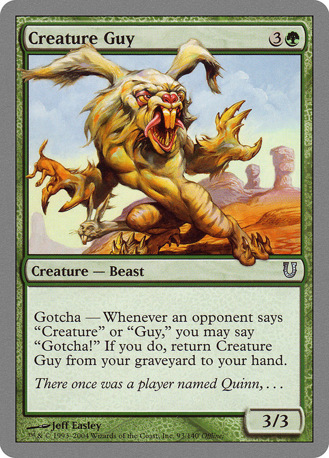 Creature Guy [Unhinged] | Total Play