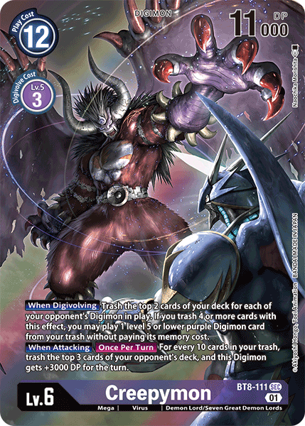 Creepymon [BT8-111] (Alternate Art) [New Awakening] | Total Play