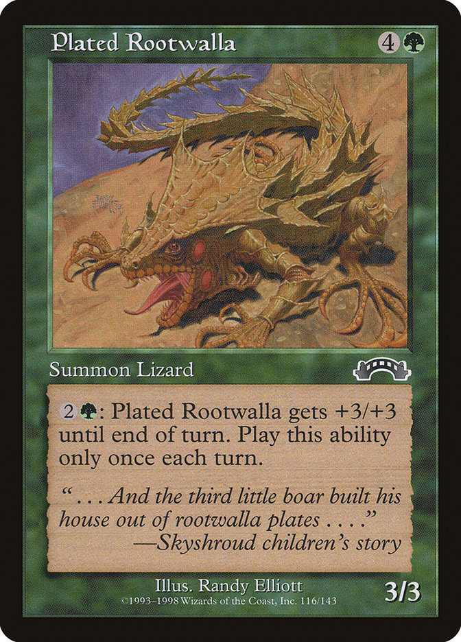 Plated Rootwalla [Exodus] | Total Play