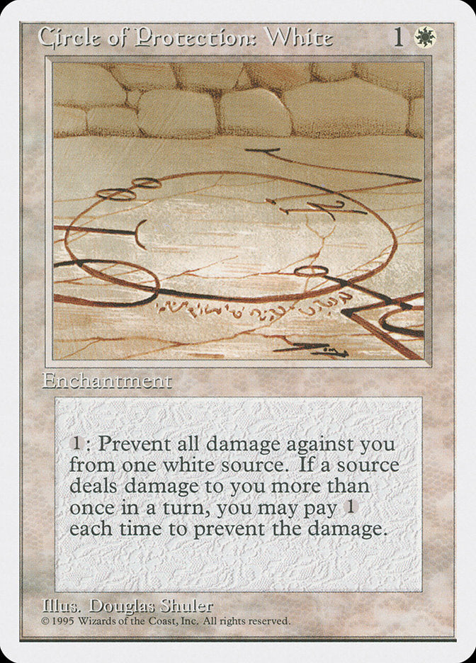 Circle of Protection: White [Fourth Edition] | Total Play