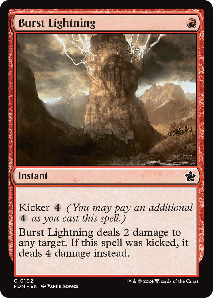 Burst Lightning [Foundations] | Total Play