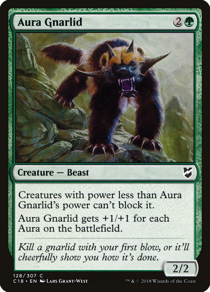 Aura Gnarlid [Commander 2018] | Total Play
