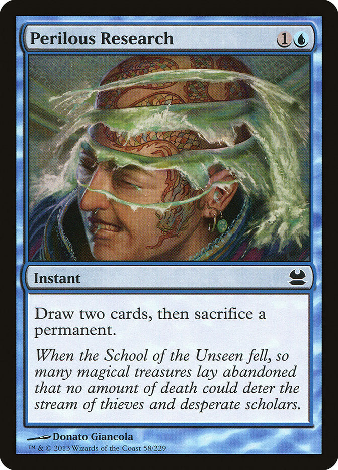 Perilous Research [Modern Masters] | Total Play