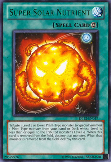Super Solar Nutrient (Green) [DL12-EN017] Rare | Total Play