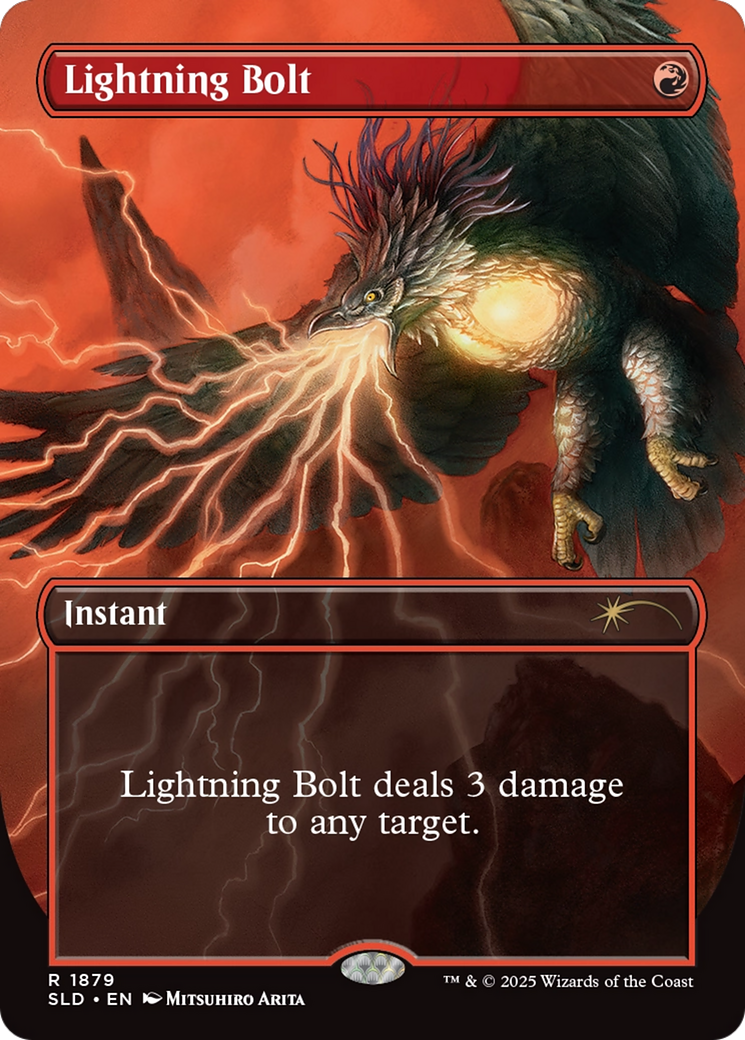 Lightning Bolt (1879) (Rainbow Foil) [Secret Lair Drop Series] | Total Play