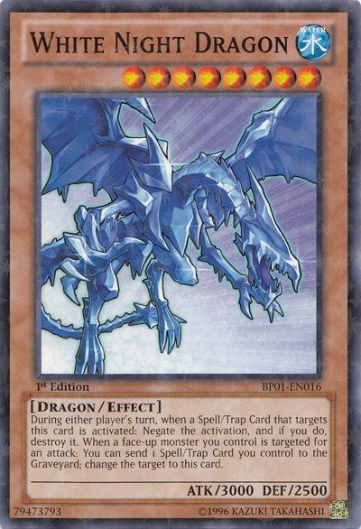 White Night Dragon [BP01-EN016] Starfoil Rare | Total Play