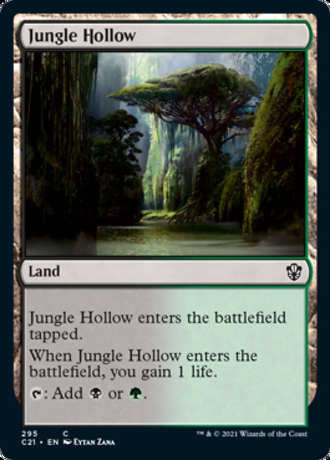 Jungle Hollow [Commander 2021] | Total Play