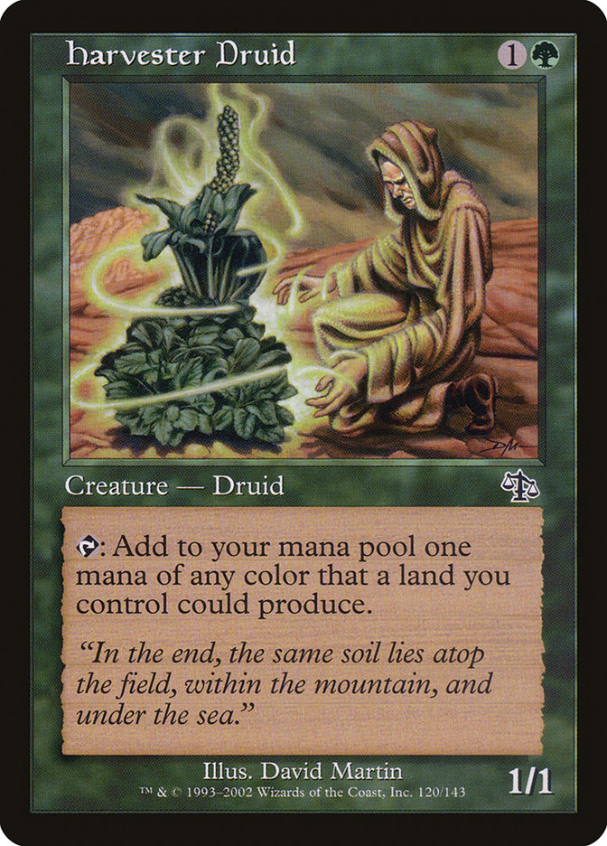 Harvester Druid [Judgment] | Total Play