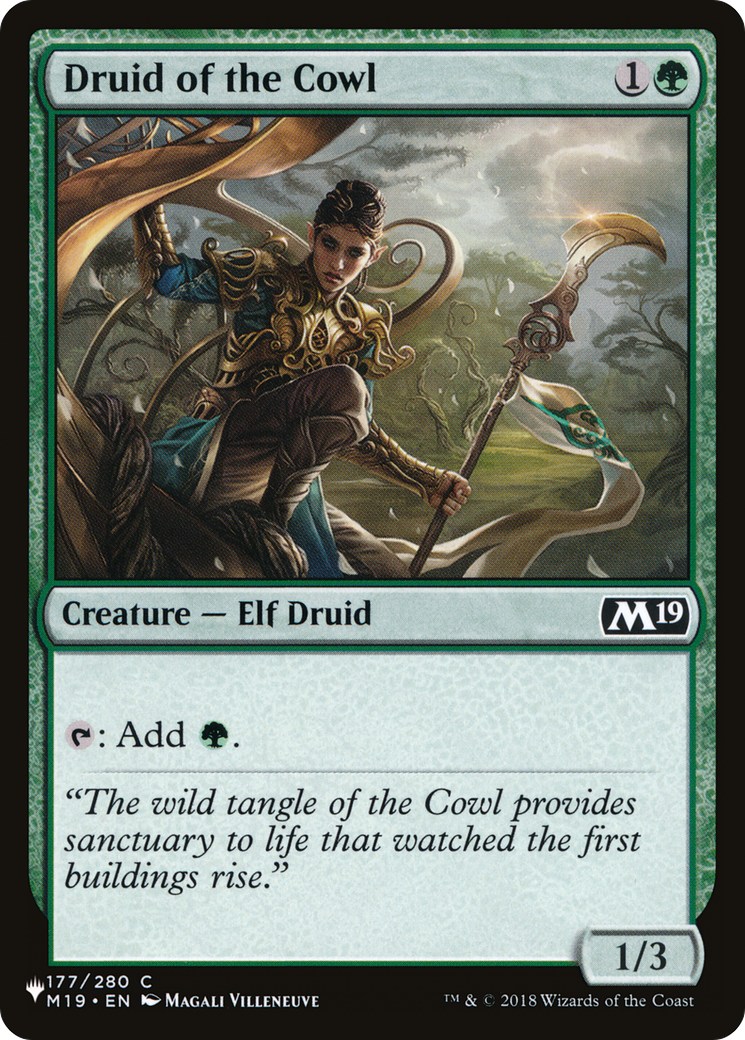 Druid of the Cowl [The List] | Total Play