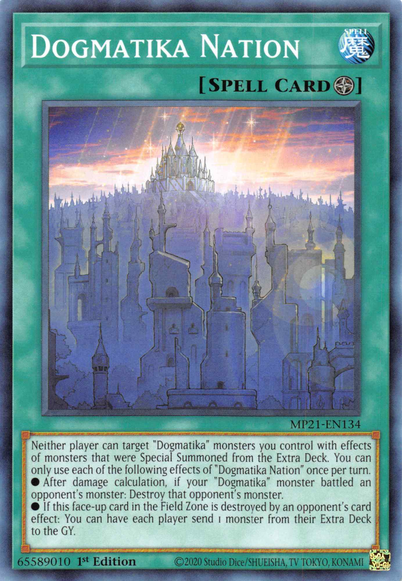 Dogmatika Nation [MP21-EN134] Common | Total Play