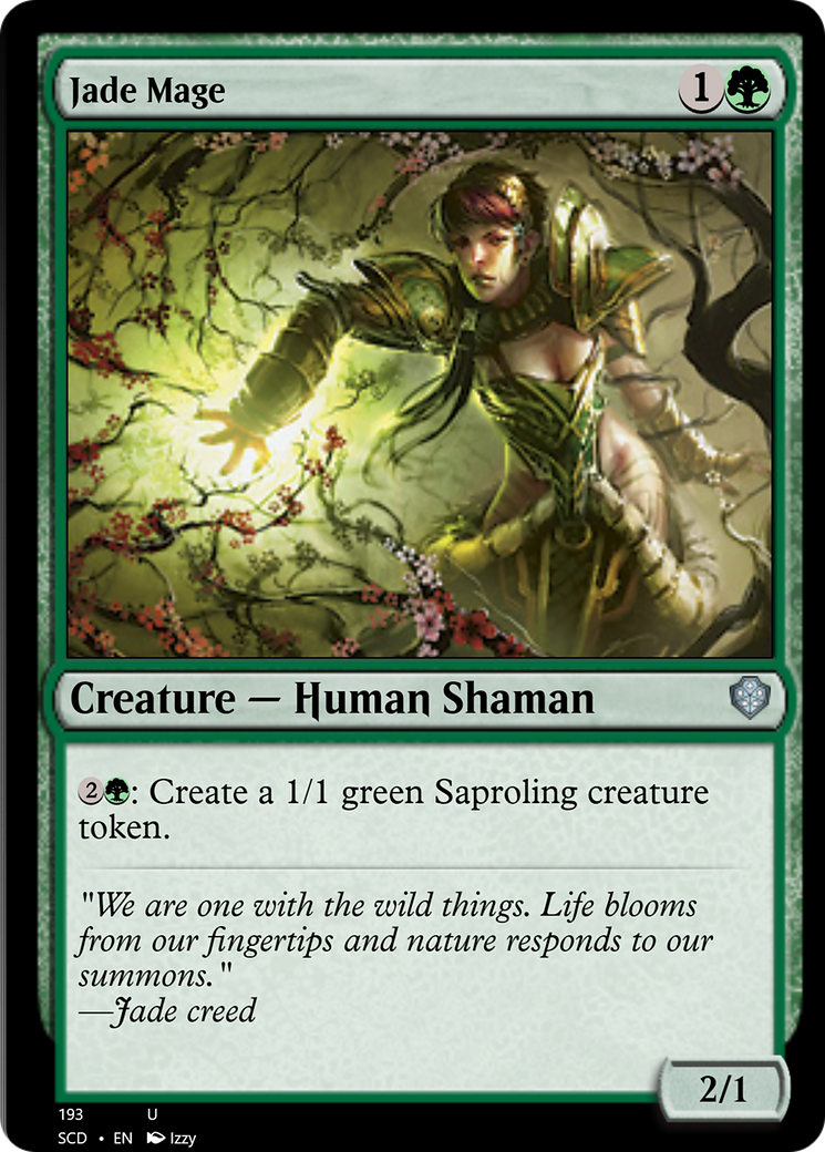 Jade Mage [Starter Commander Decks] | Total Play