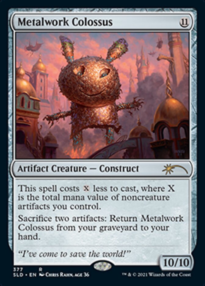 Metalwork Colossus (377) [Secret Lair Drop Series] | Total Play