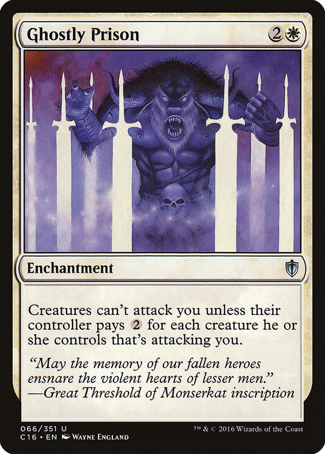 Ghostly Prison [Commander 2016] | Total Play