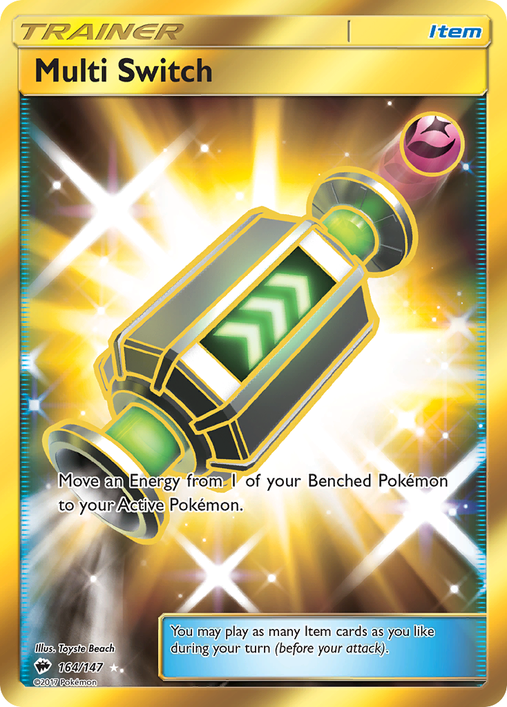Multi Switch (164/147) [Sun & Moon: Burning Shadows] | Total Play