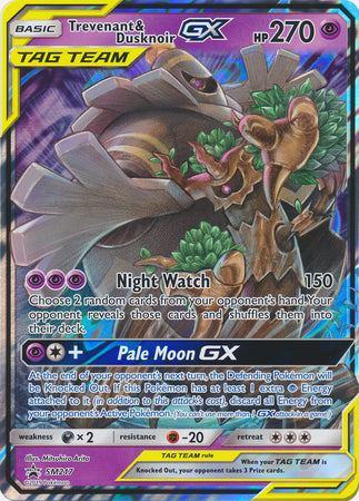 Trevenant & Dusknoir GX (SM217) (Jumbo Card) [Sun & Moon: Black Star Promos] | Total Play