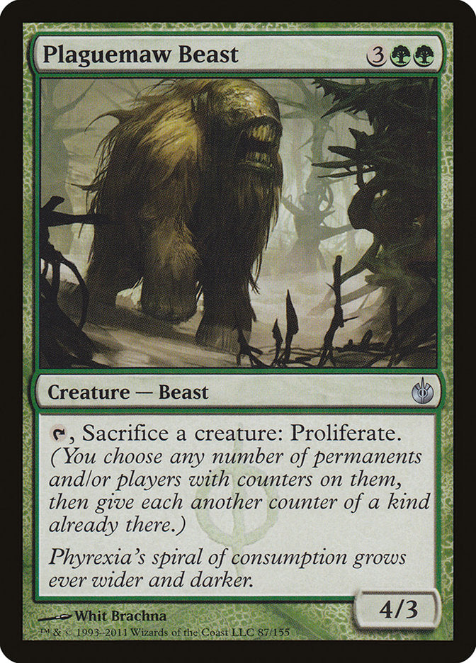 Plaguemaw Beast [Mirrodin Besieged] | Total Play