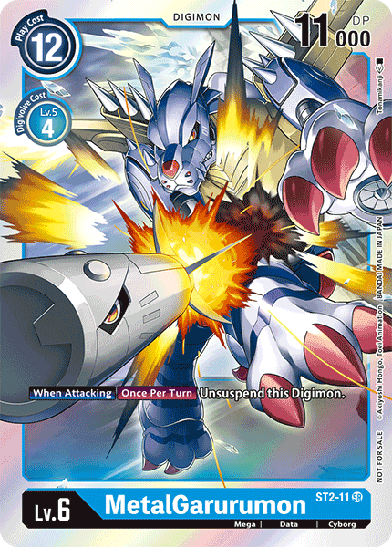 MetalGarurumon [ST2-11] (Event Pack) [Starter Deck: Cocytus Blue Promos] | Total Play