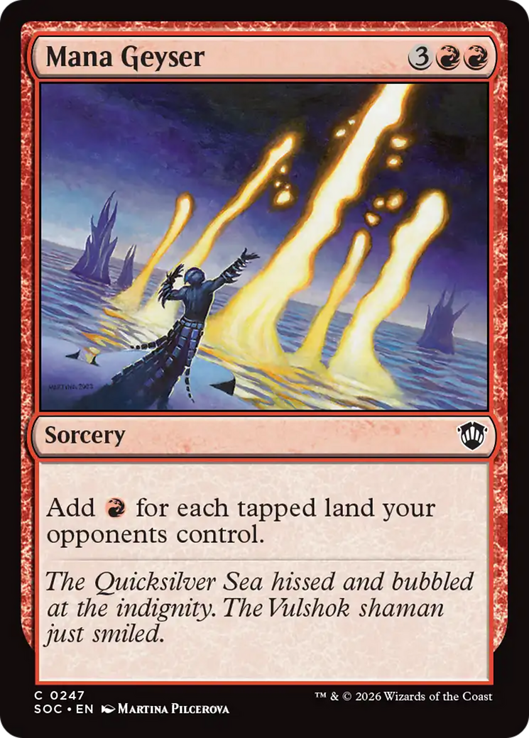 Mana Geyser [Secrets of Strixhaven Commander] | Total Play