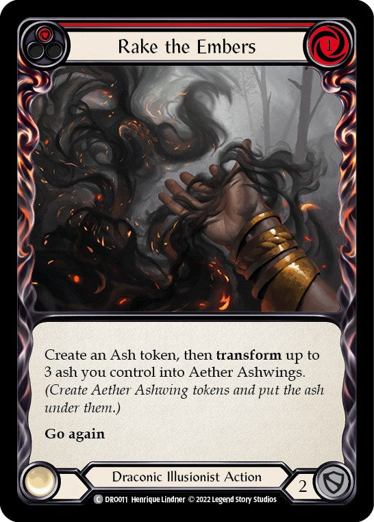 Rake the Embers [DRO011] (Uprising Dromai Blitz Deck) | Total Play