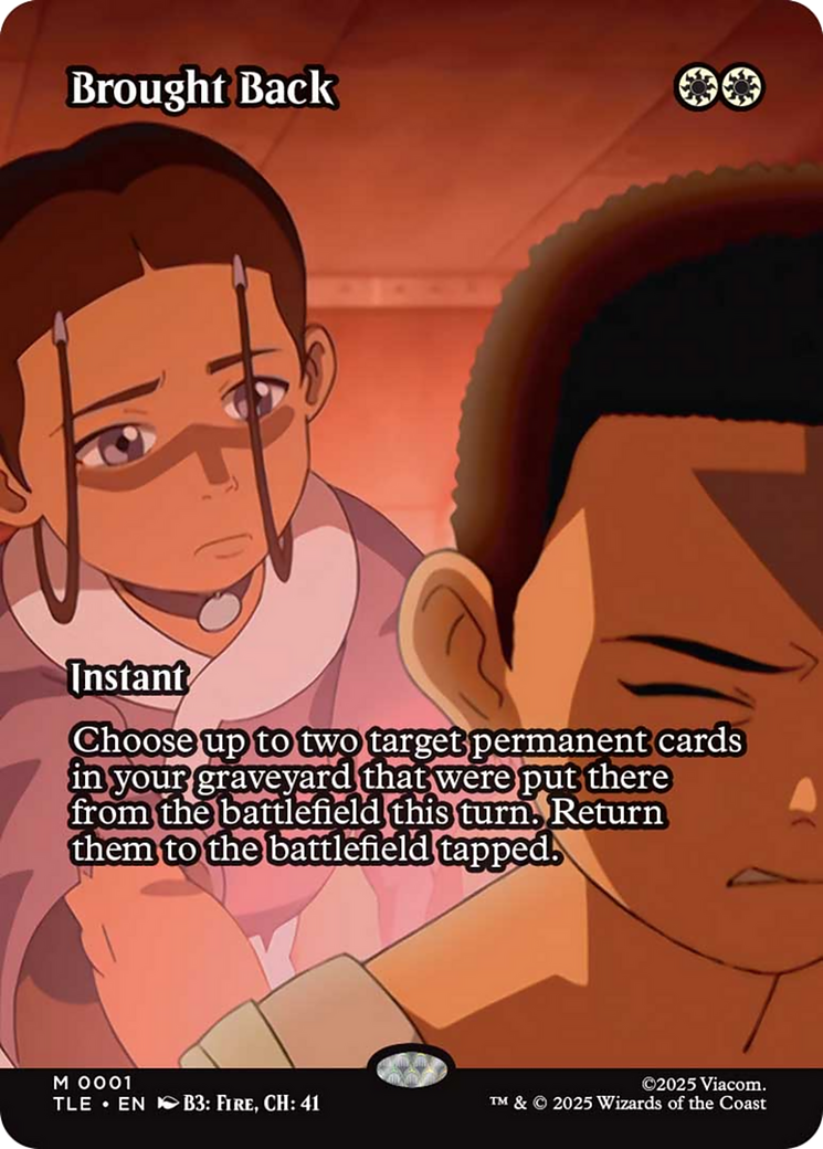 Brought Back (Borderless) [Avatar: The Last Airbender: Eternal-Legal] | Total Play