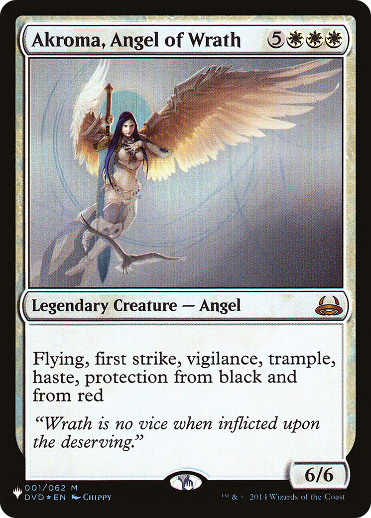 Akroma, Angel of Wrath [The List] | Total Play