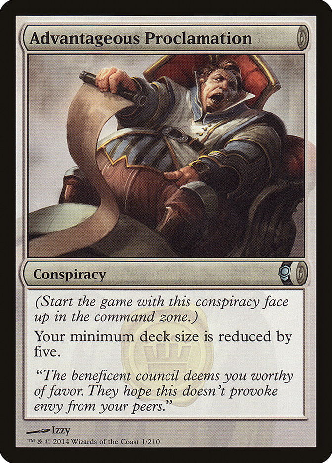 Advantageous Proclamation [Conspiracy] | Total Play