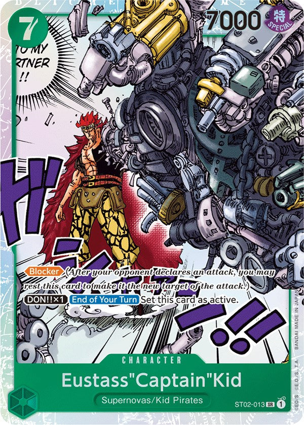 Eustass"Captain"Kid (013) [Starter Deck: Worst Generation] | Total Play