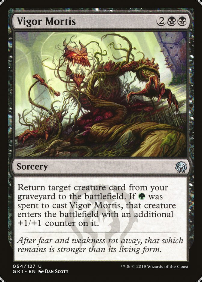 Vigor Mortis [Guilds of Ravnica Guild Kit] | Total Play