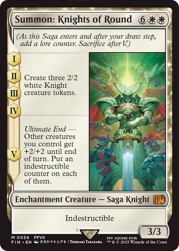 Summon: Knights of Round [FINAL FANTASY] | Total Play
