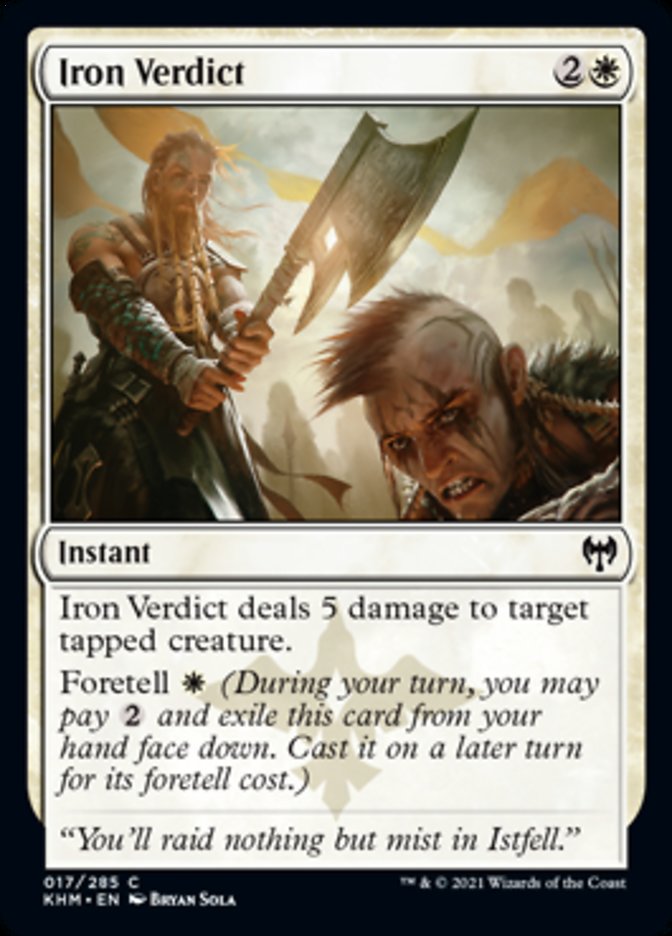 Iron Verdict [Kaldheim] | Total Play