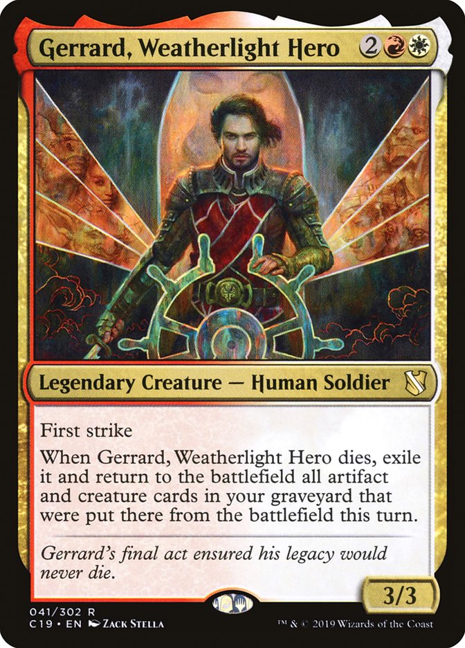 Gerrard, Weatherlight Hero [Commander 2019] | Total Play