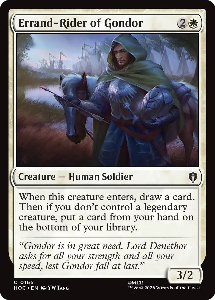 Errand-Rider of Gondor [The Hobbit: Eternal-Legal] | Total Play